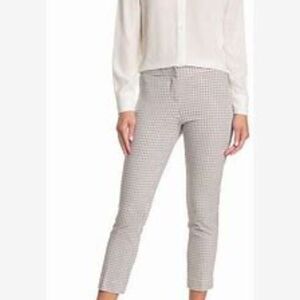 Amanda & Chelsea Boutique Brand Ponte Ankle Comfort Pants Gingham Design Size 16